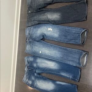 Joe’s, Buffalo and Lucky jeans. Three pairs for less than the price of one
